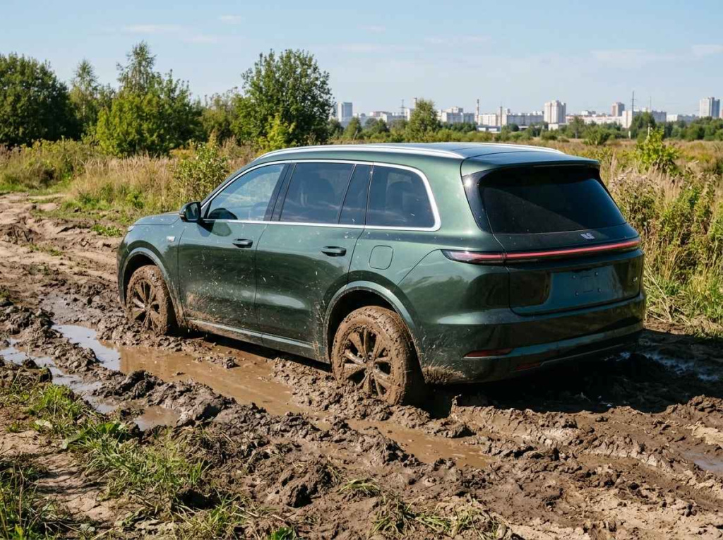 Тест-драйв Lixiang на бездорожье